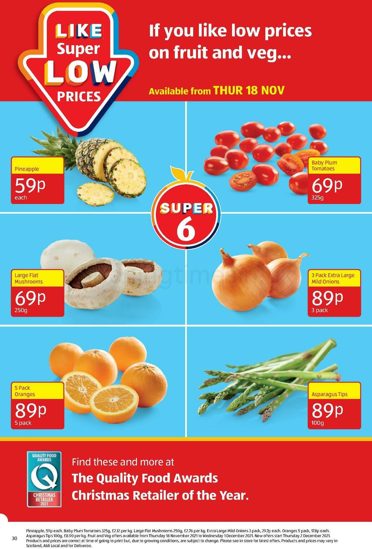 ALDI Offers from 21 November