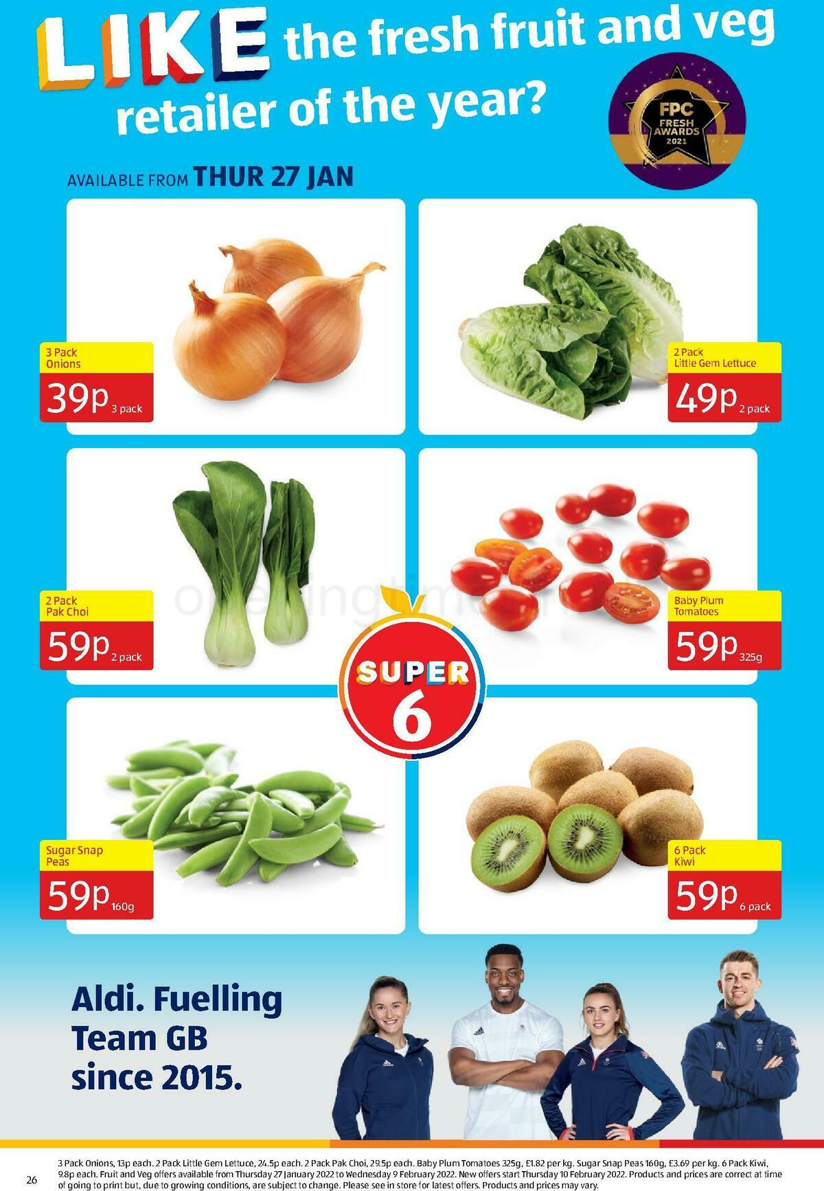 ALDI Scottish Offers from 23 January