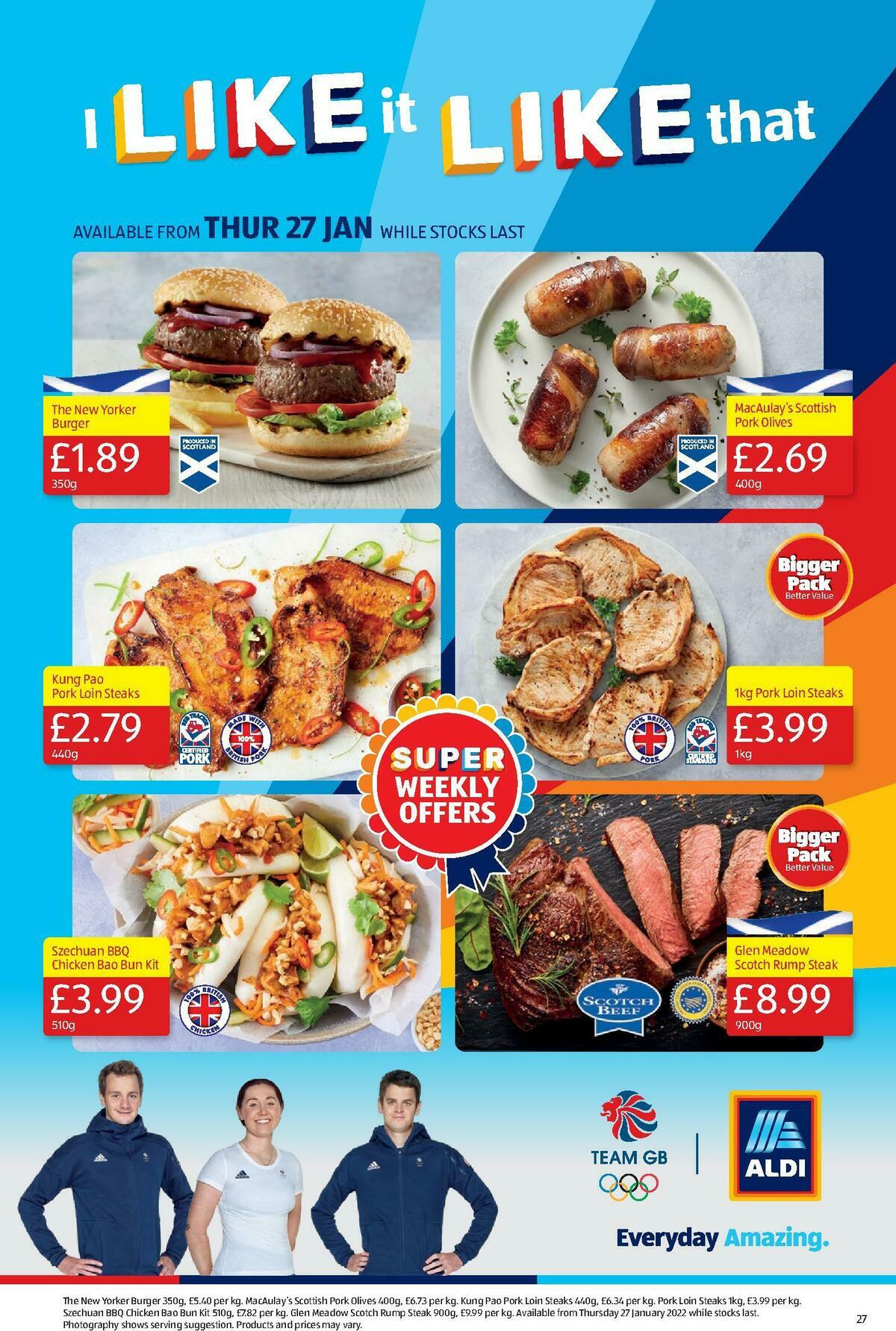 ALDI Scottish Offers from 23 January