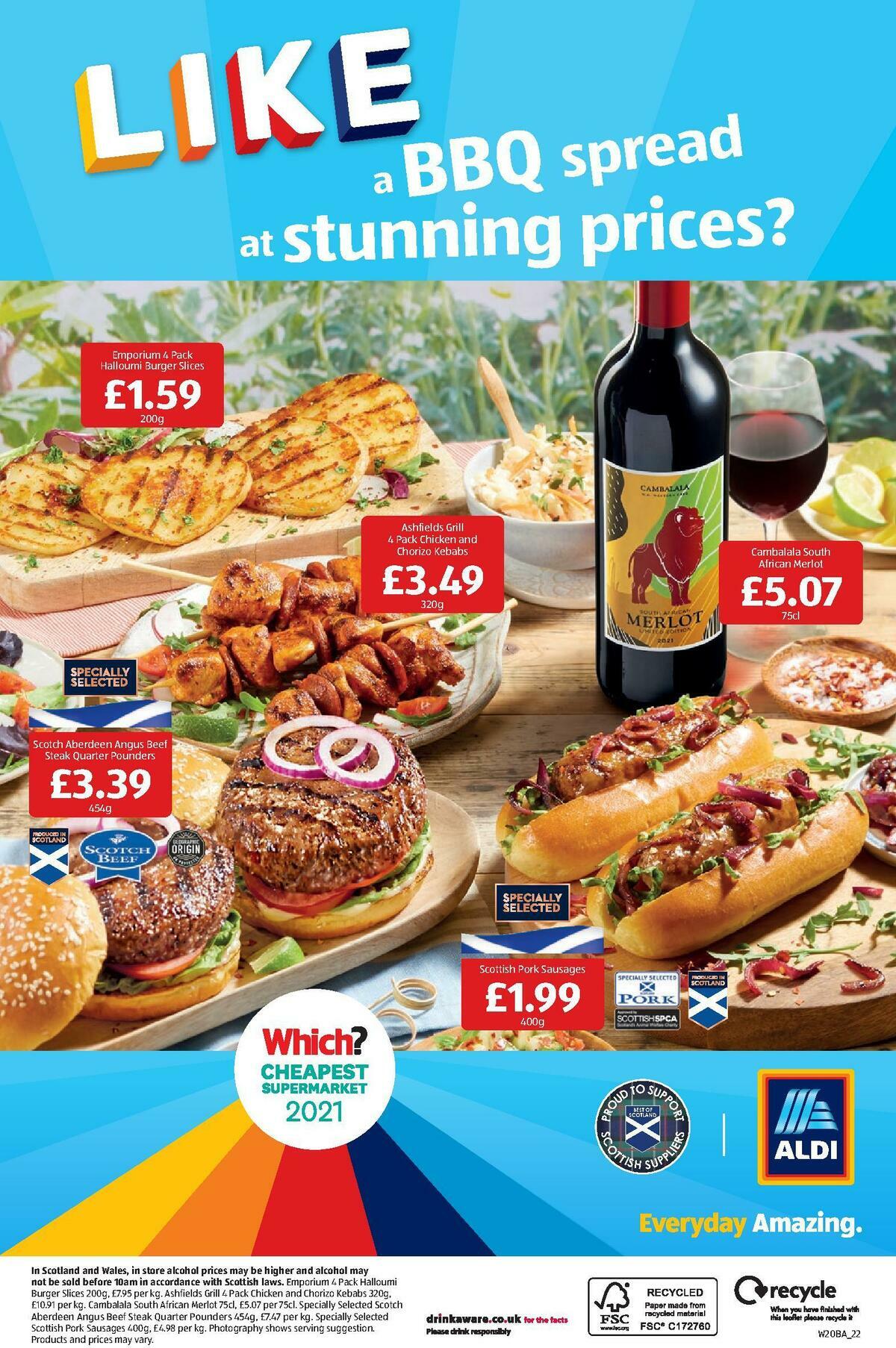 ALDI Scottish Offers from 15 May