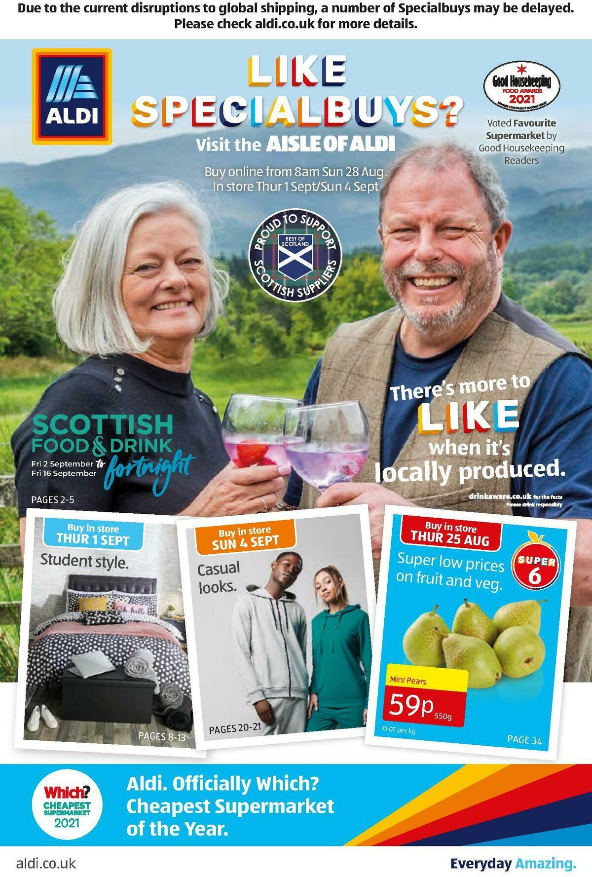 ALDI Scottish Offers from 28 August