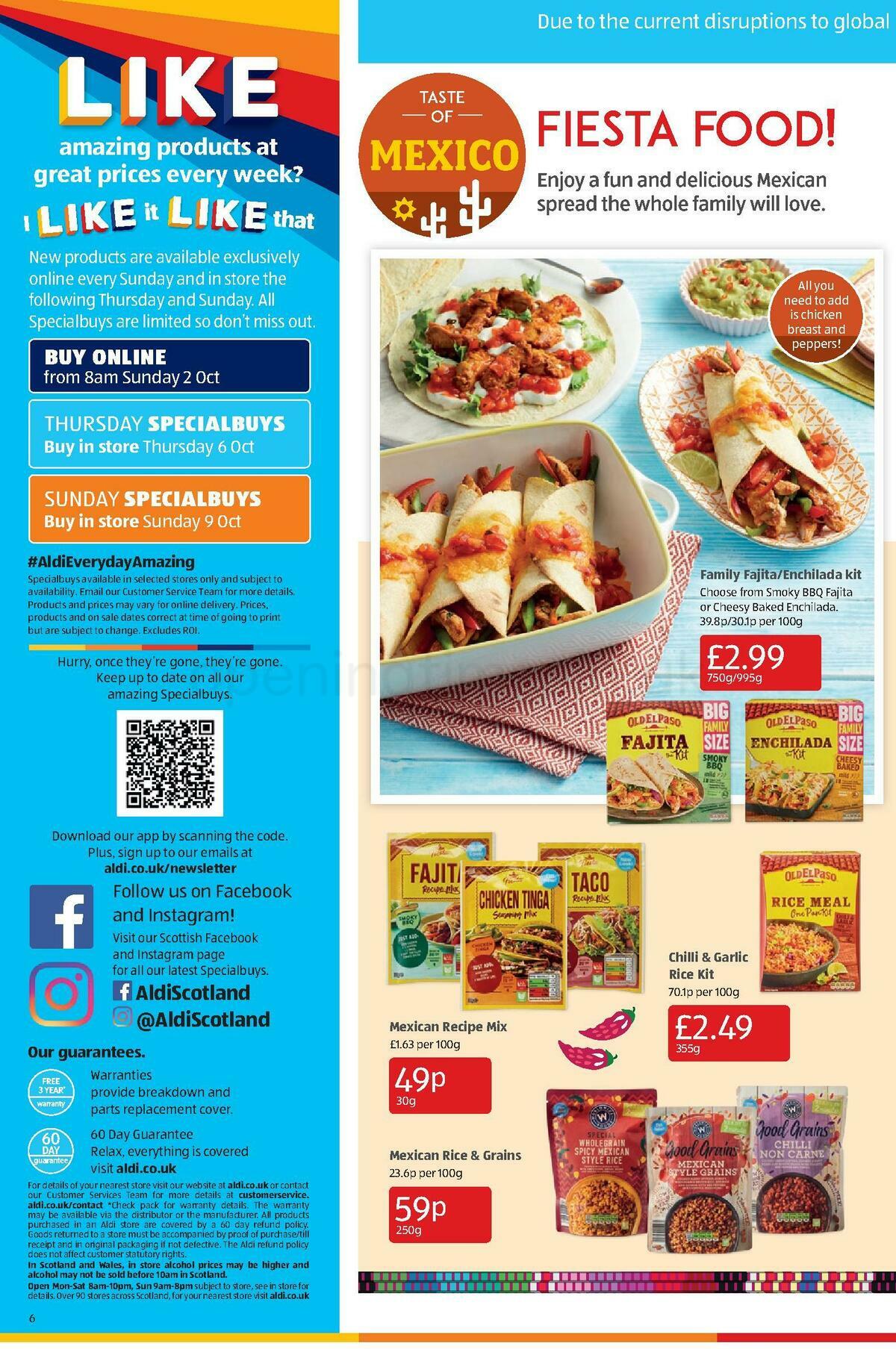 ALDI Scottish Offers from 2 October