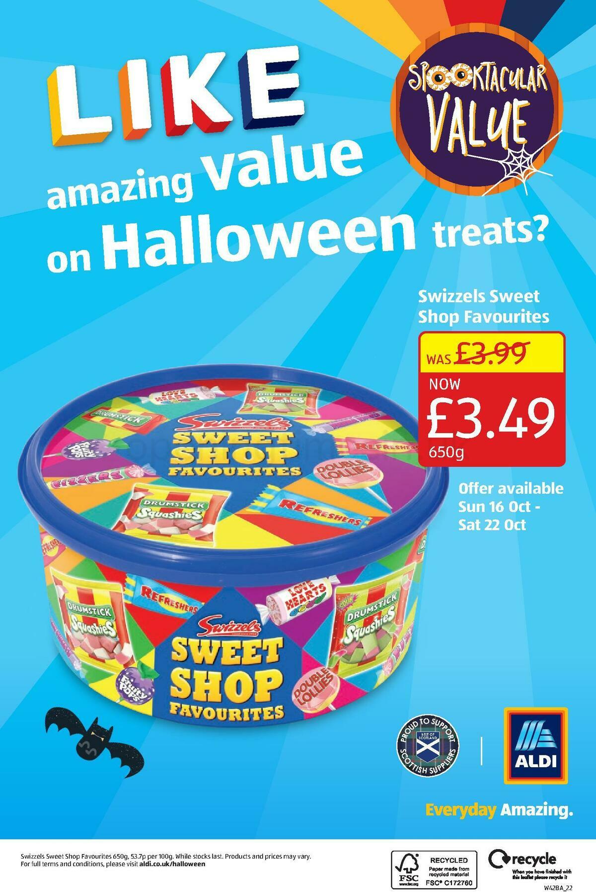 ALDI Scottish Offers from 16 October