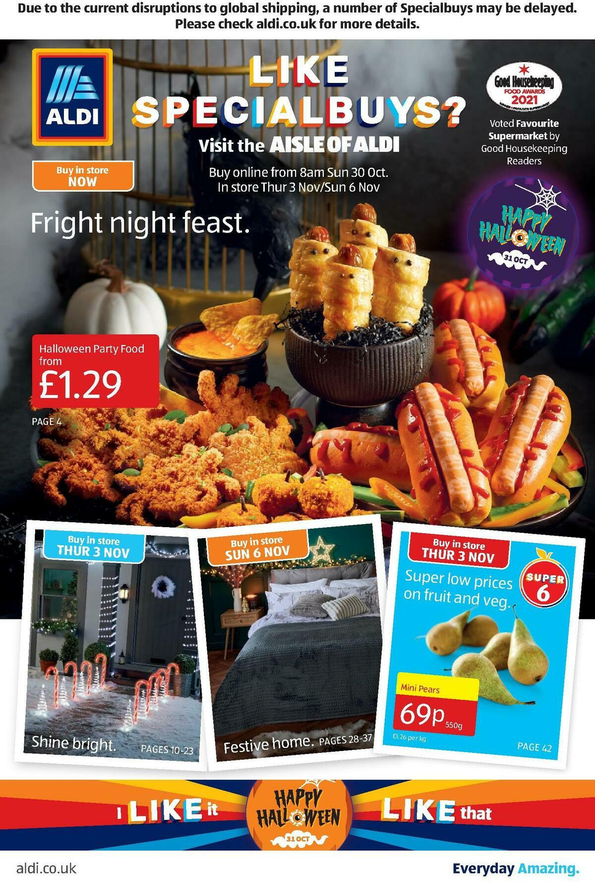 ALDI Scottish Offers from 30 October