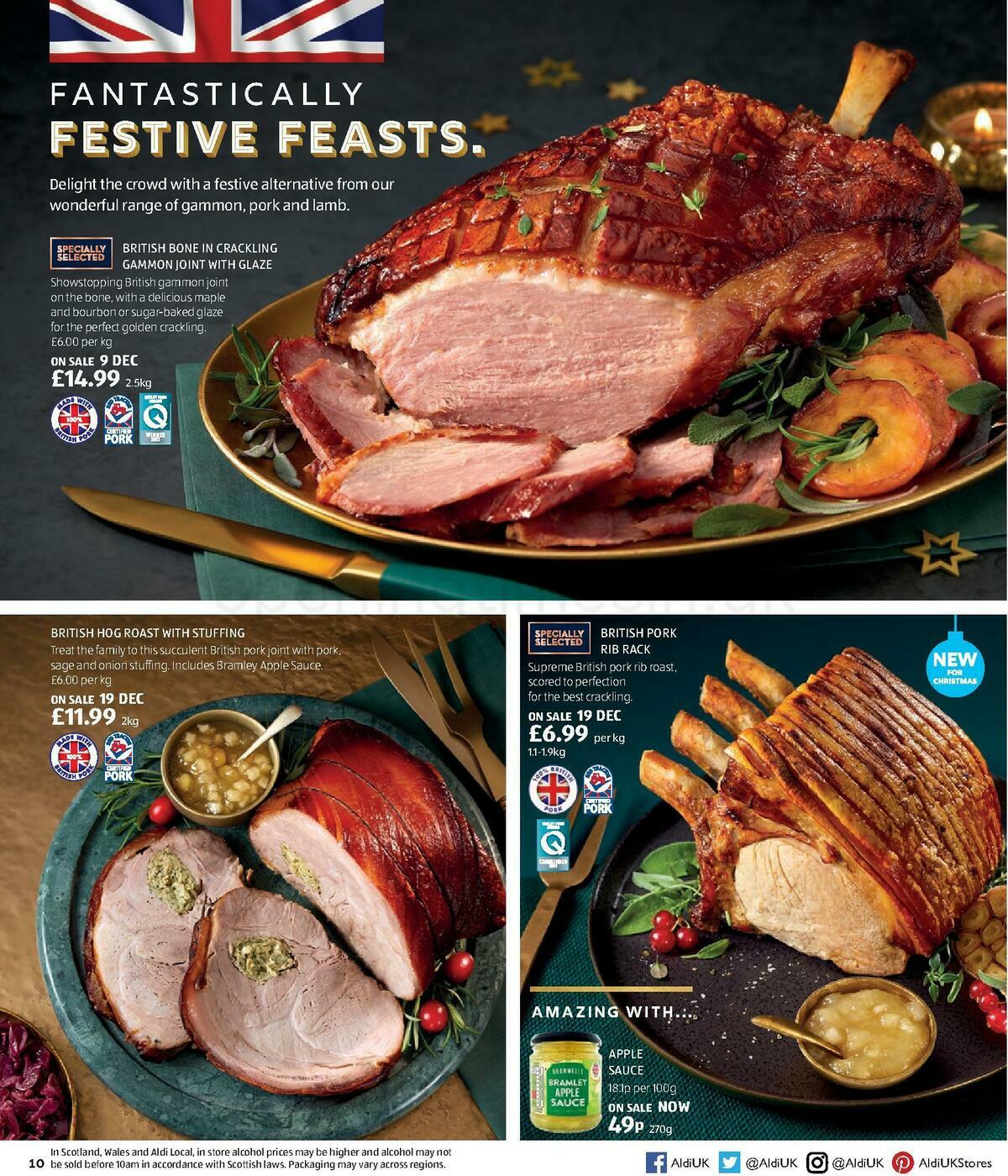 ALDI Christmas Brochure Offers from 18 November