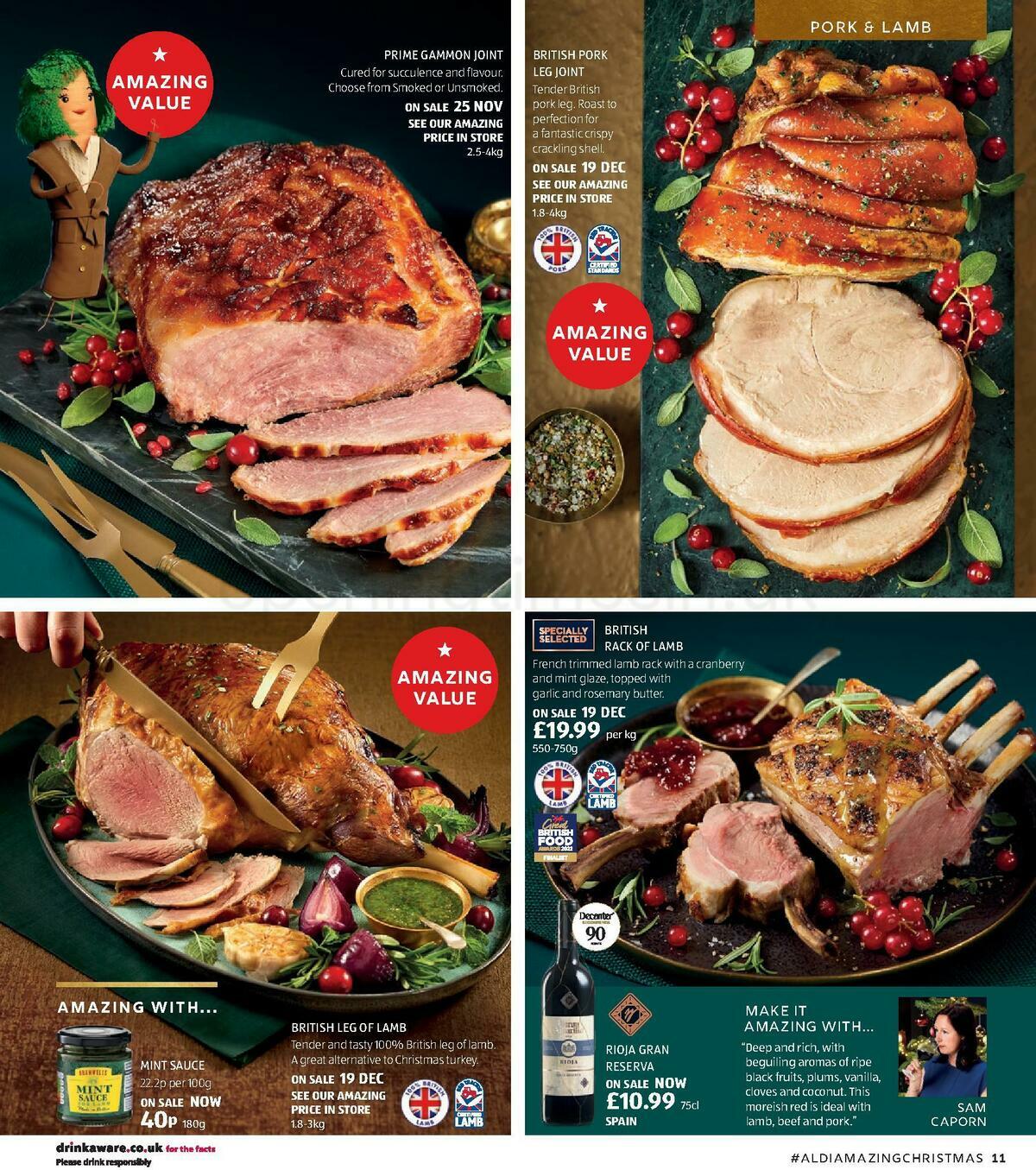 ALDI Christmas Brochure Offers from 18 November