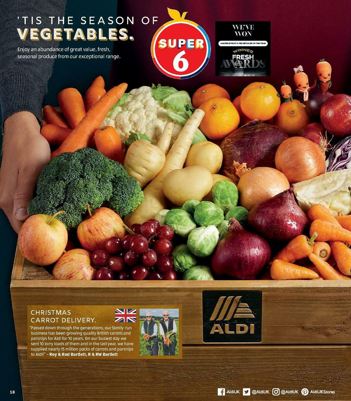 ALDI Christmas Brochure Offers from 18 November