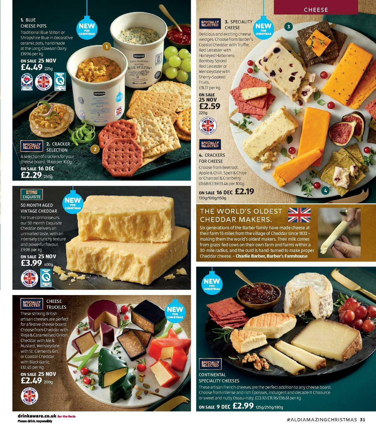 ALDI Christmas Brochure Offers from 18 November