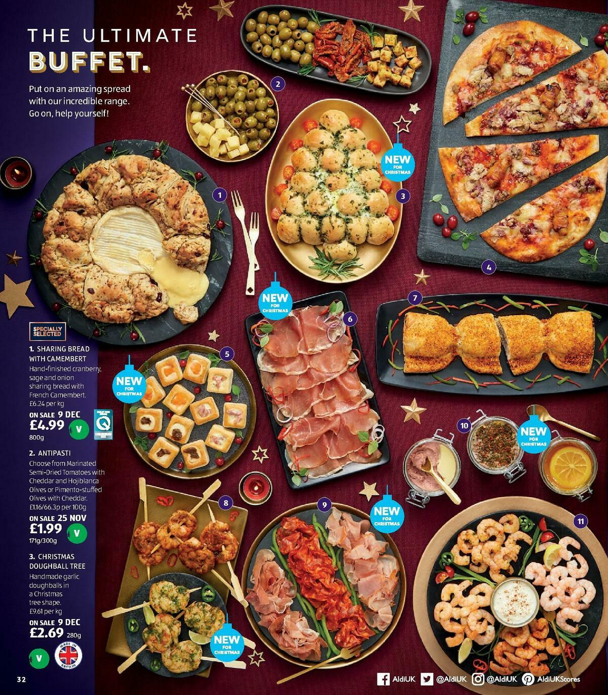 ALDI Christmas Brochure Offers from 18 November