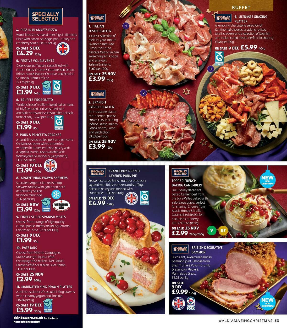 ALDI Christmas Brochure Offers from 18 November