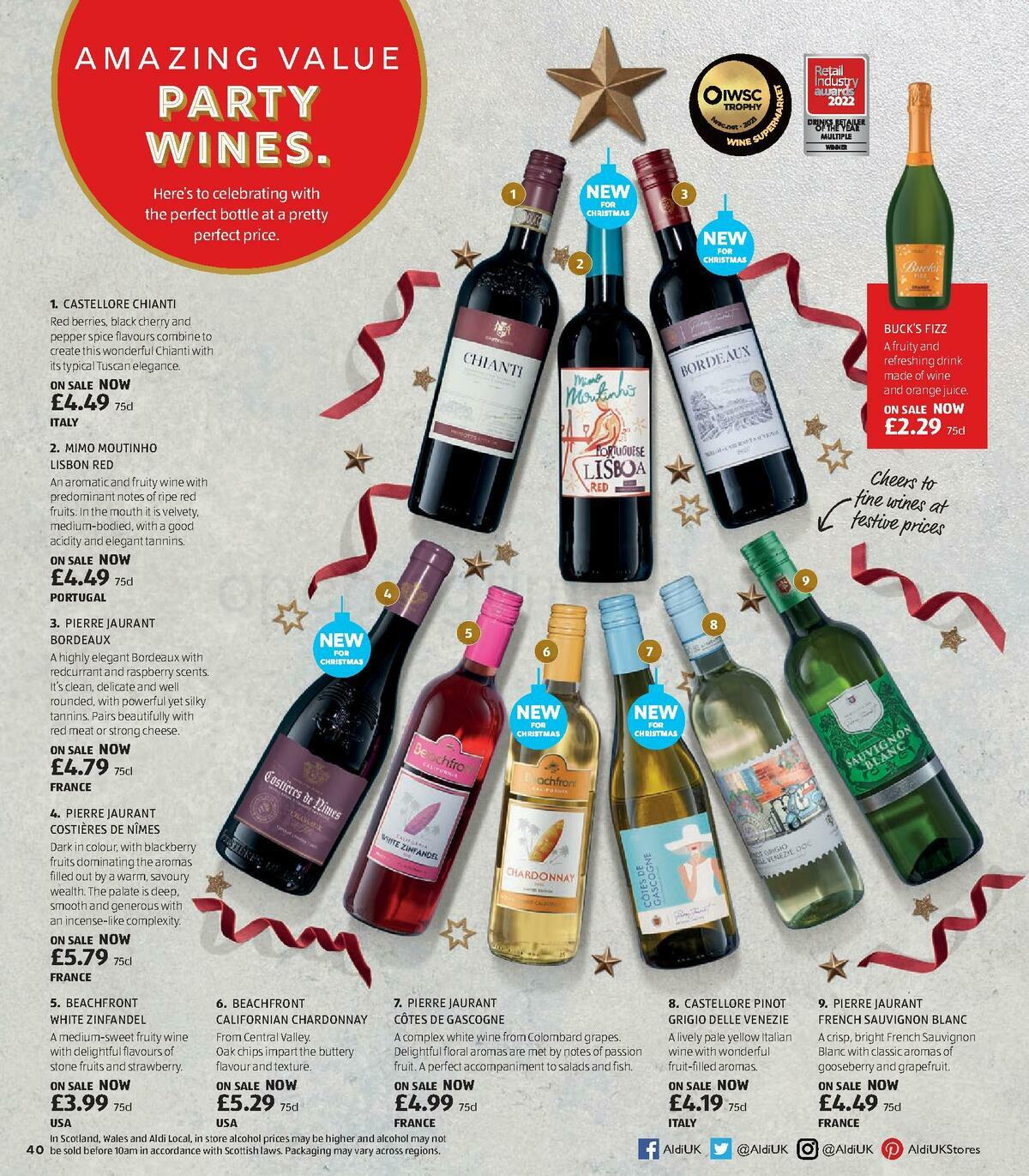 ALDI Christmas Brochure Offers from 18 November