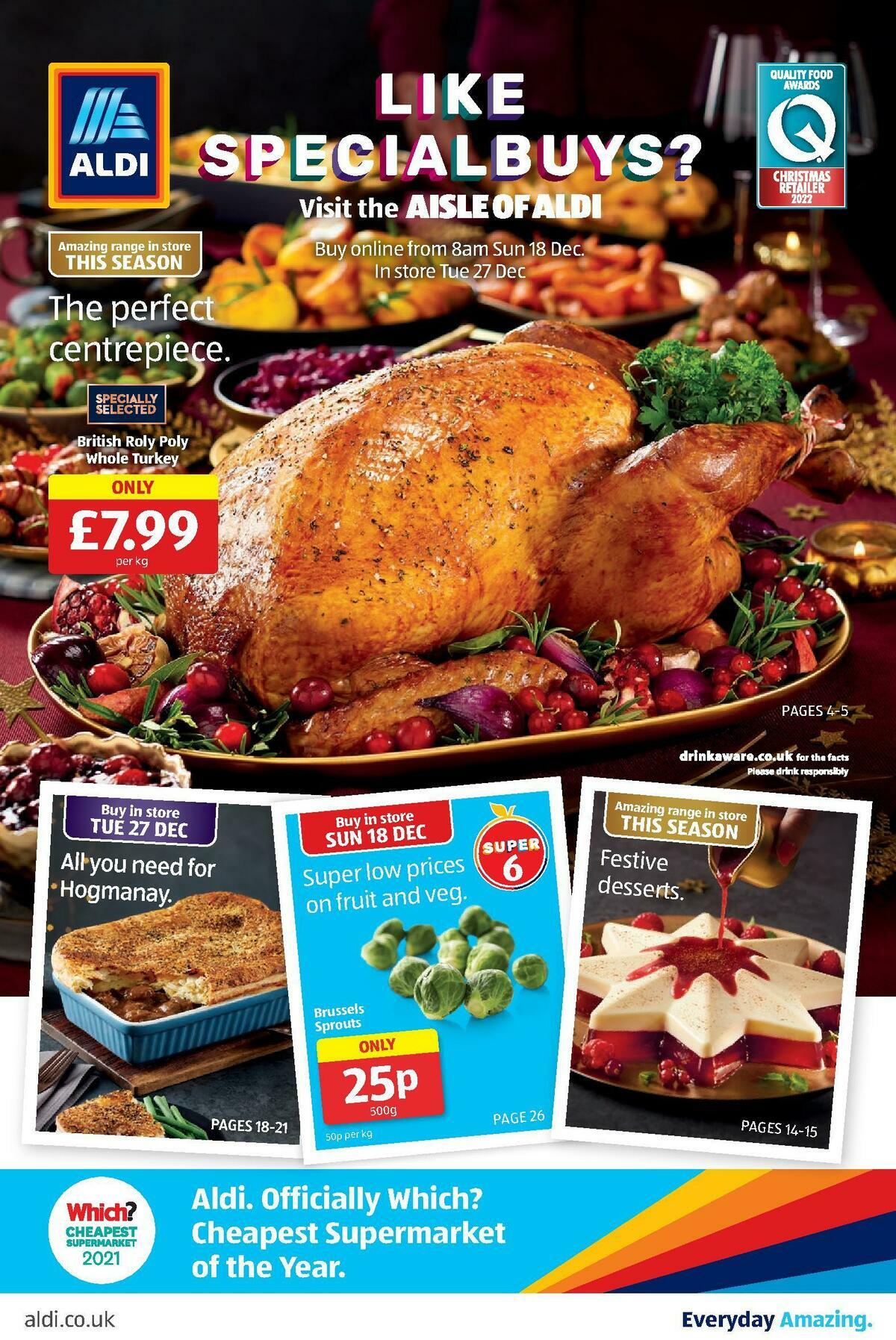 ALDI Scottish Offers from 18 December