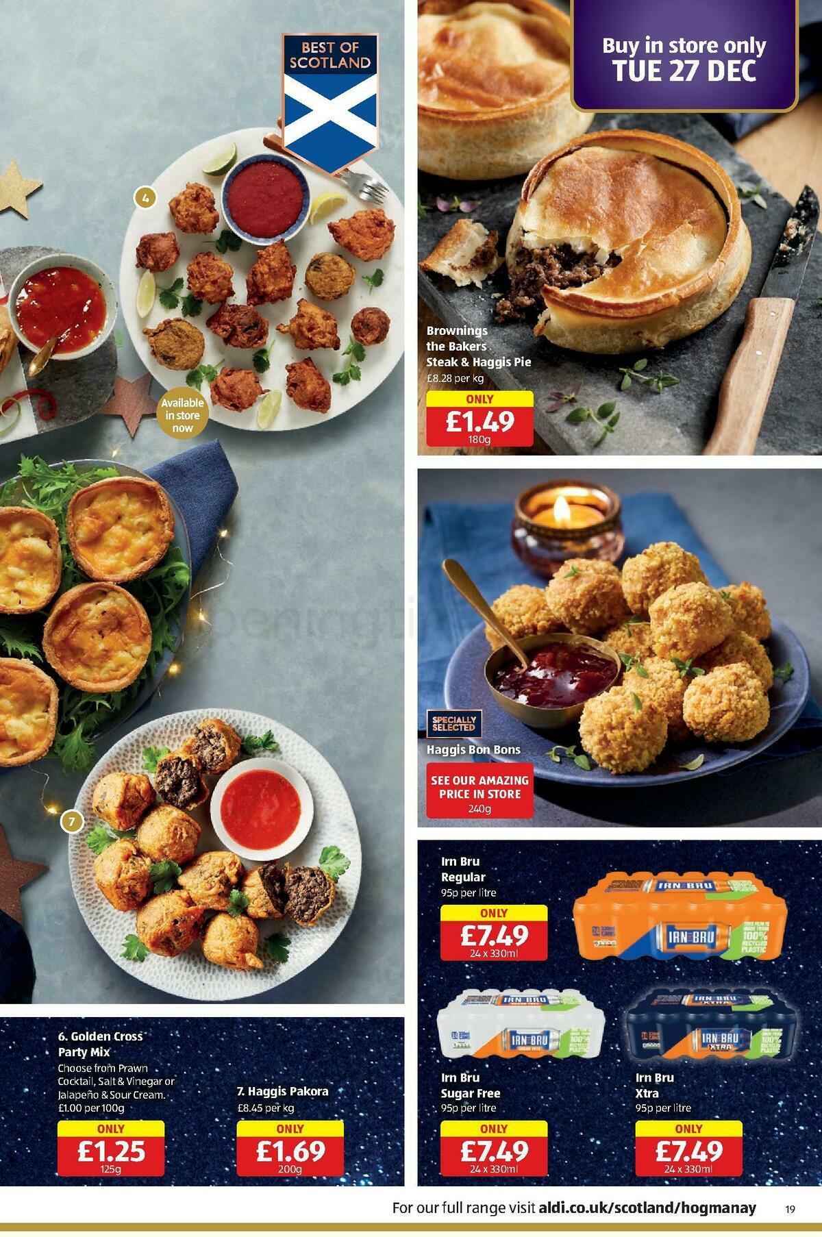 ALDI Scottish Offers from 18 December