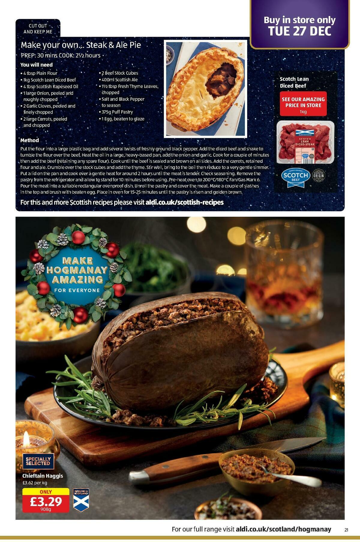 ALDI Scottish Offers from 18 December