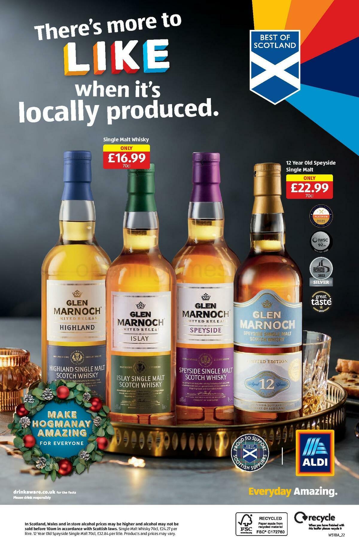 ALDI Scottish Offers from 18 December