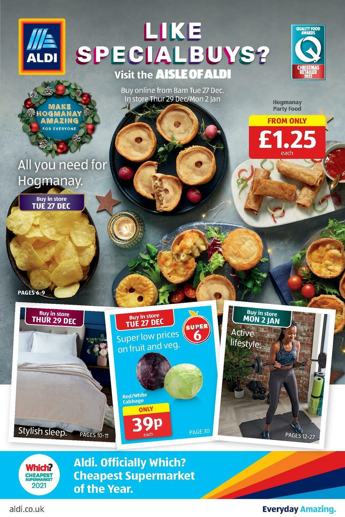 ALDI Scottish Offers from 27 December