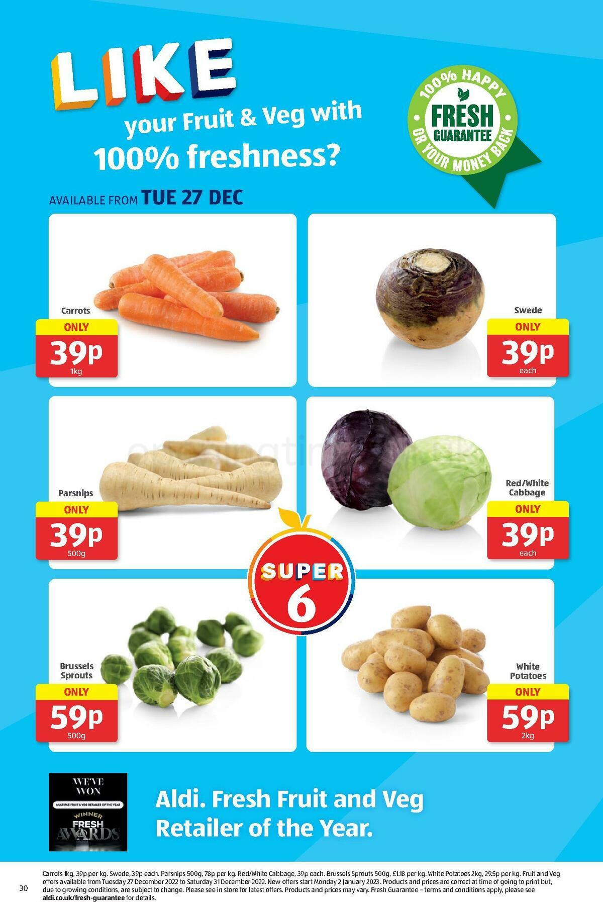 ALDI Scottish Offers from 27 December