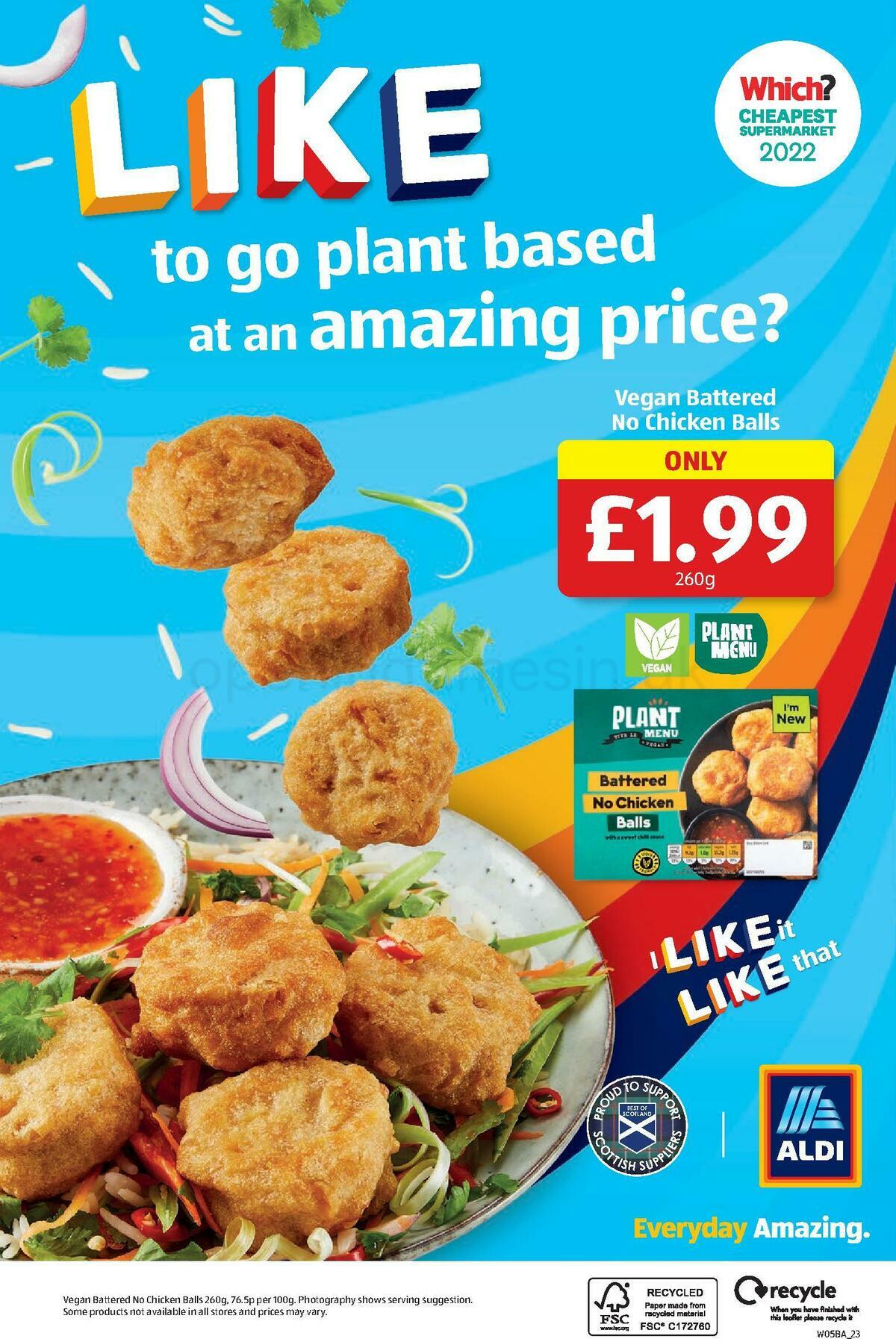 ALDI Scottish Offers from 29 January