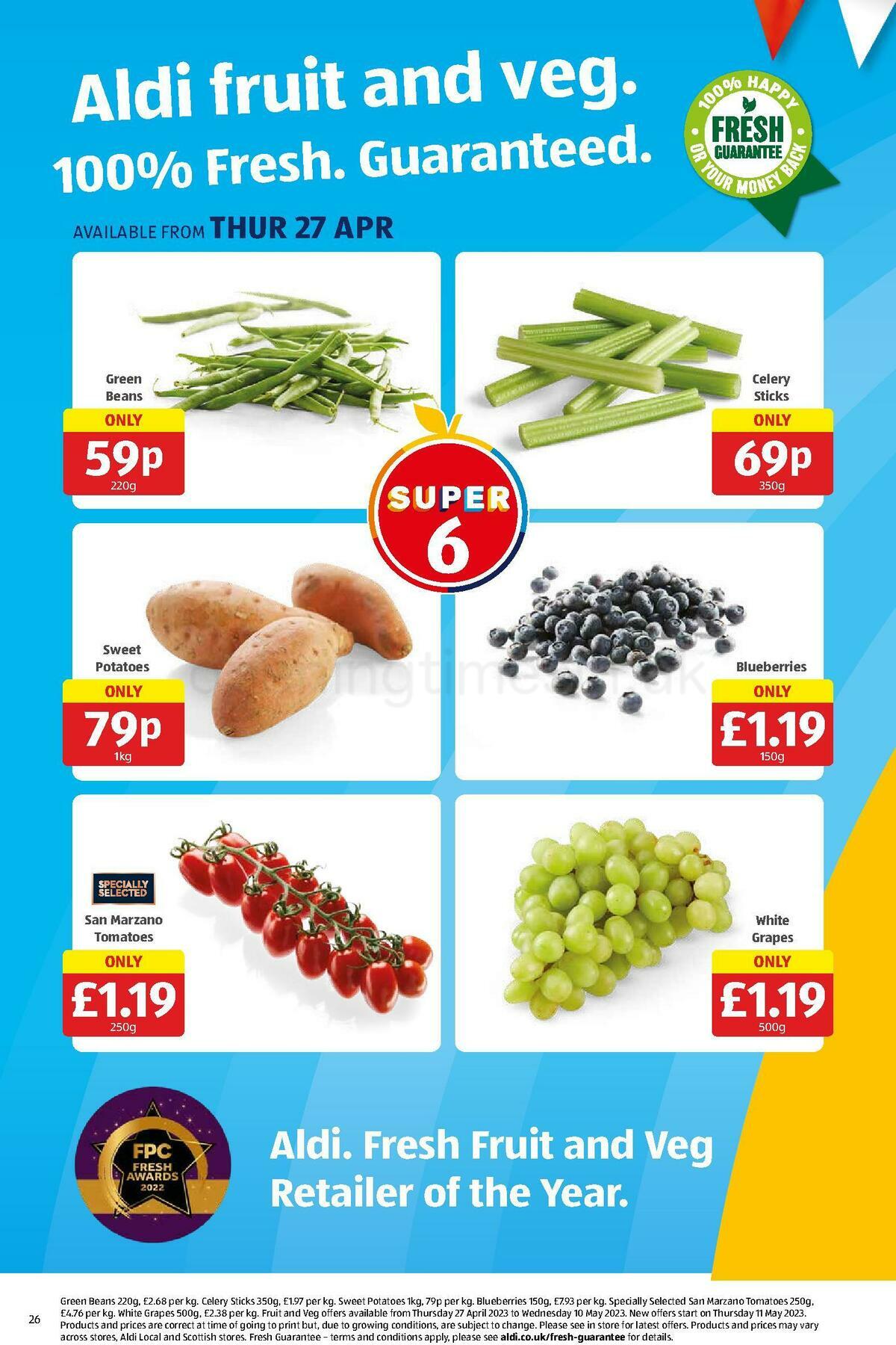 ALDI Offers from 30 April