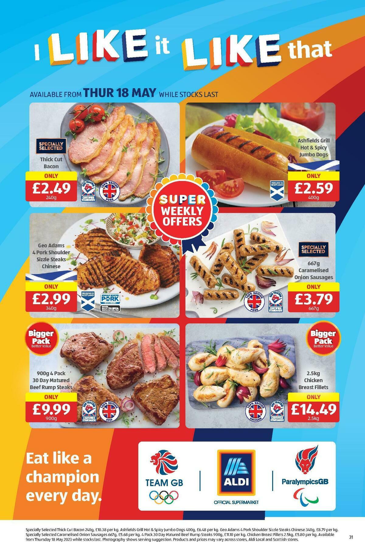 ALDI Scottish Offers from 14 May