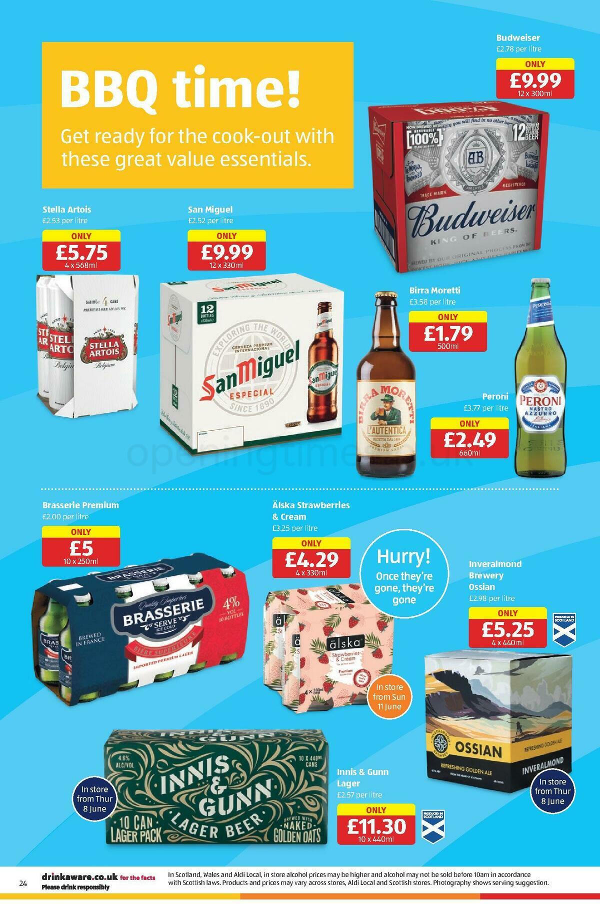 ALDI Scottish Offers from 4 June