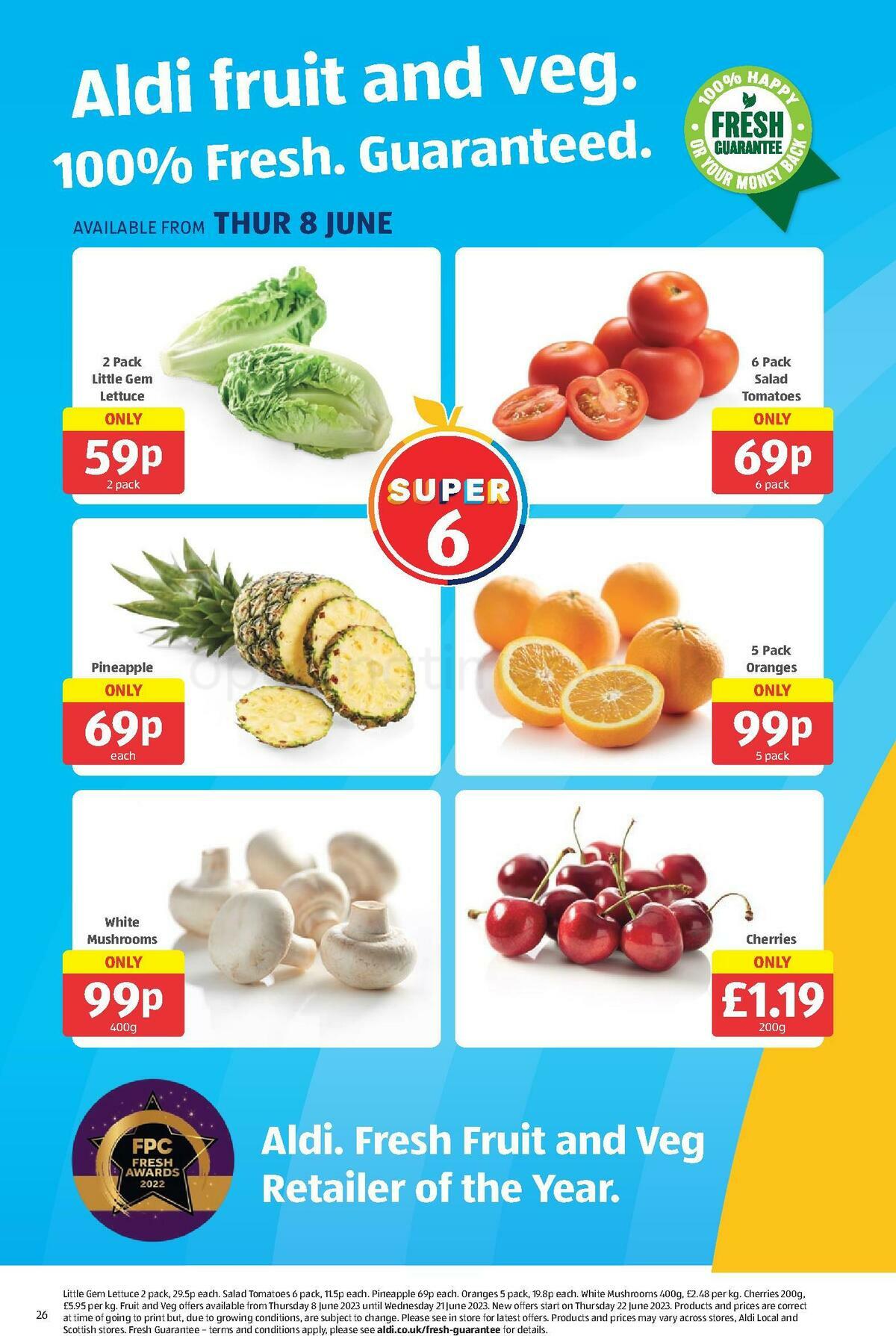 ALDI Scottish Offers from 4 June