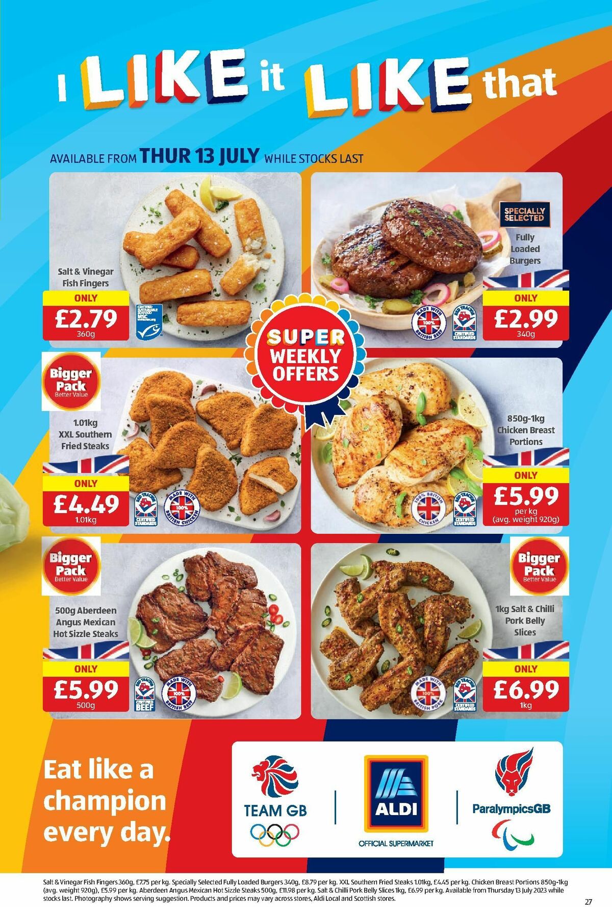 ALDI Offers from 10 July