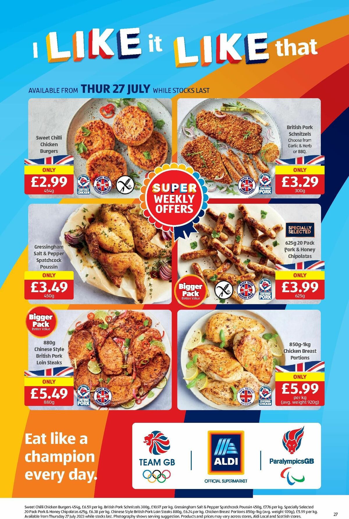 ALDI Offers from 23 July