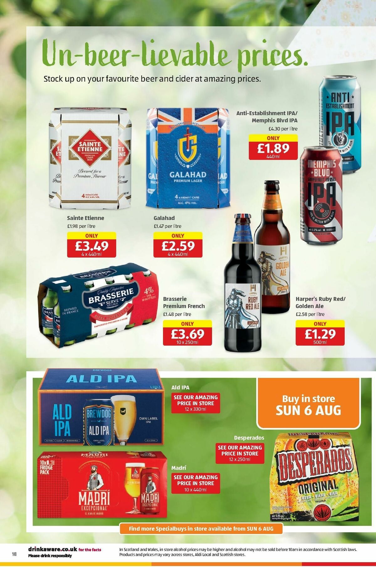 ALDI Offers from 30 July