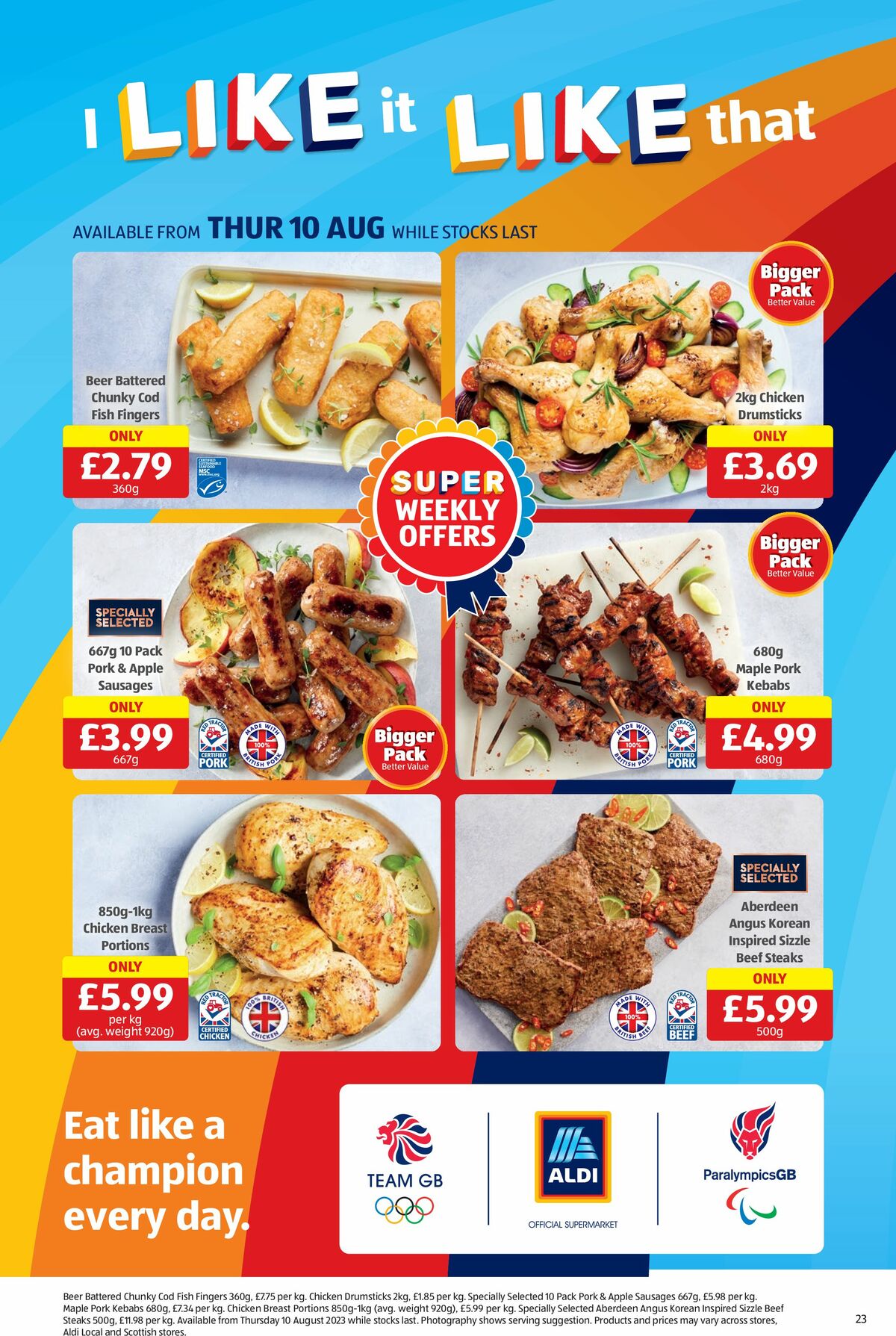 ALDI Scottish Offers from 7 August