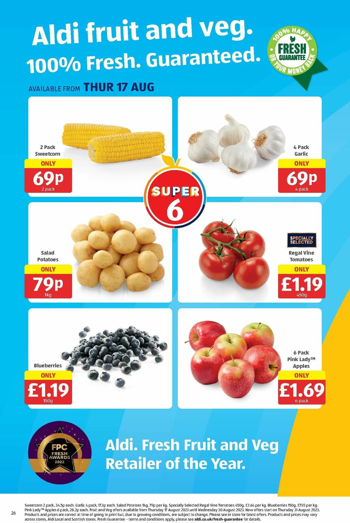 ALDI Scottish Offers from 14 August