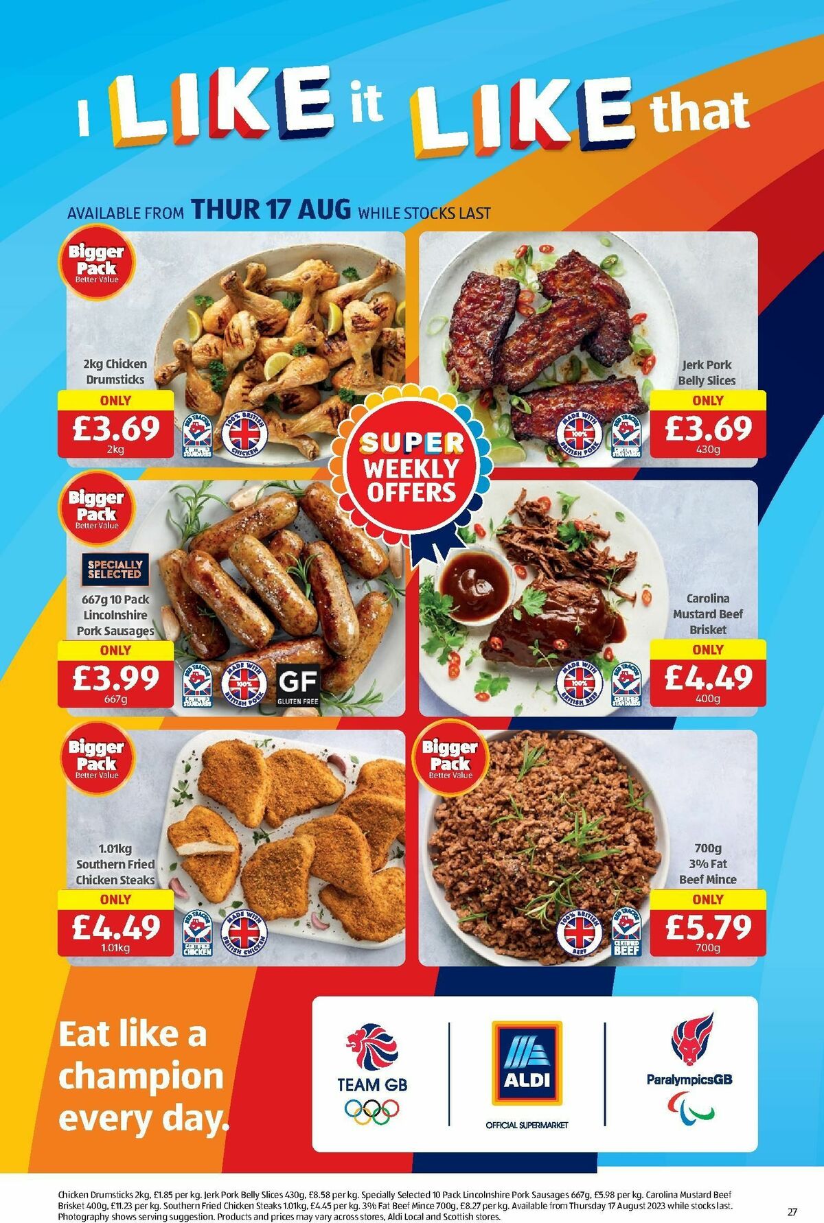 ALDI Scottish Offers from 14 August