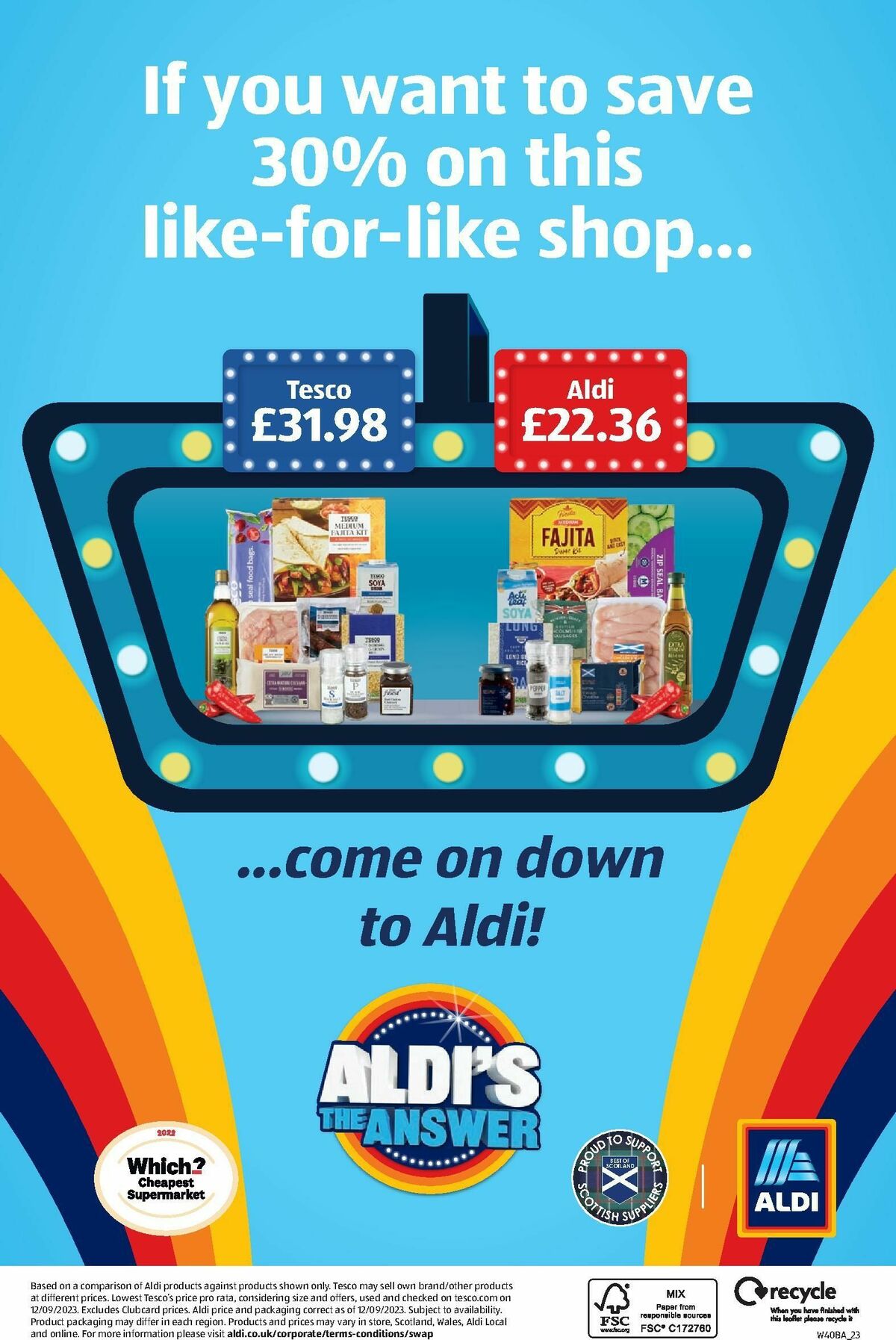 ALDI Scottish Offers from 2 October