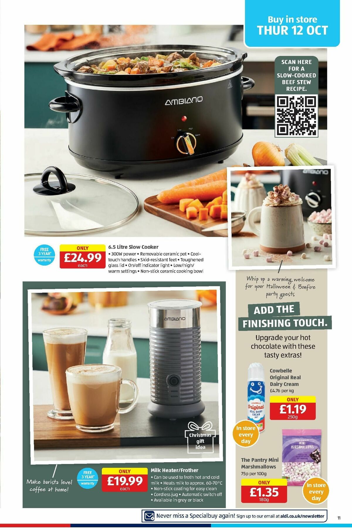 ALDI Offers from 9 October