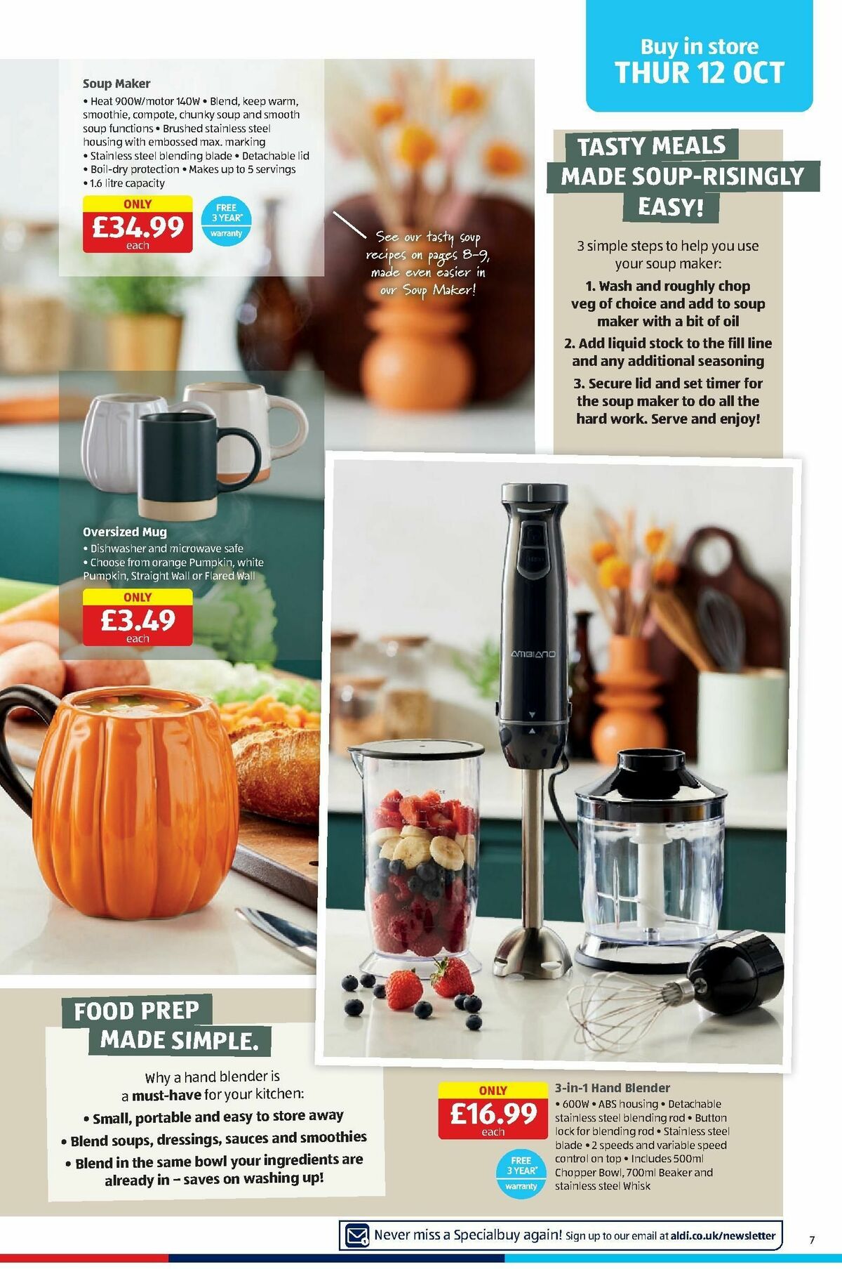 ALDI Offers from 9 October