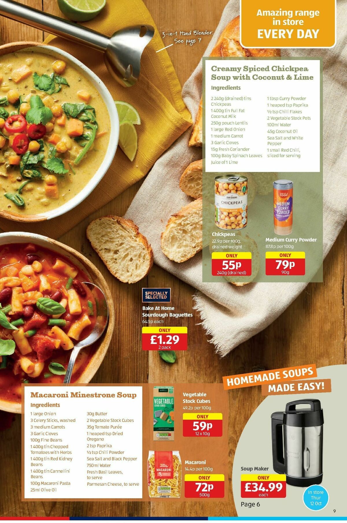 ALDI Offers from 9 October