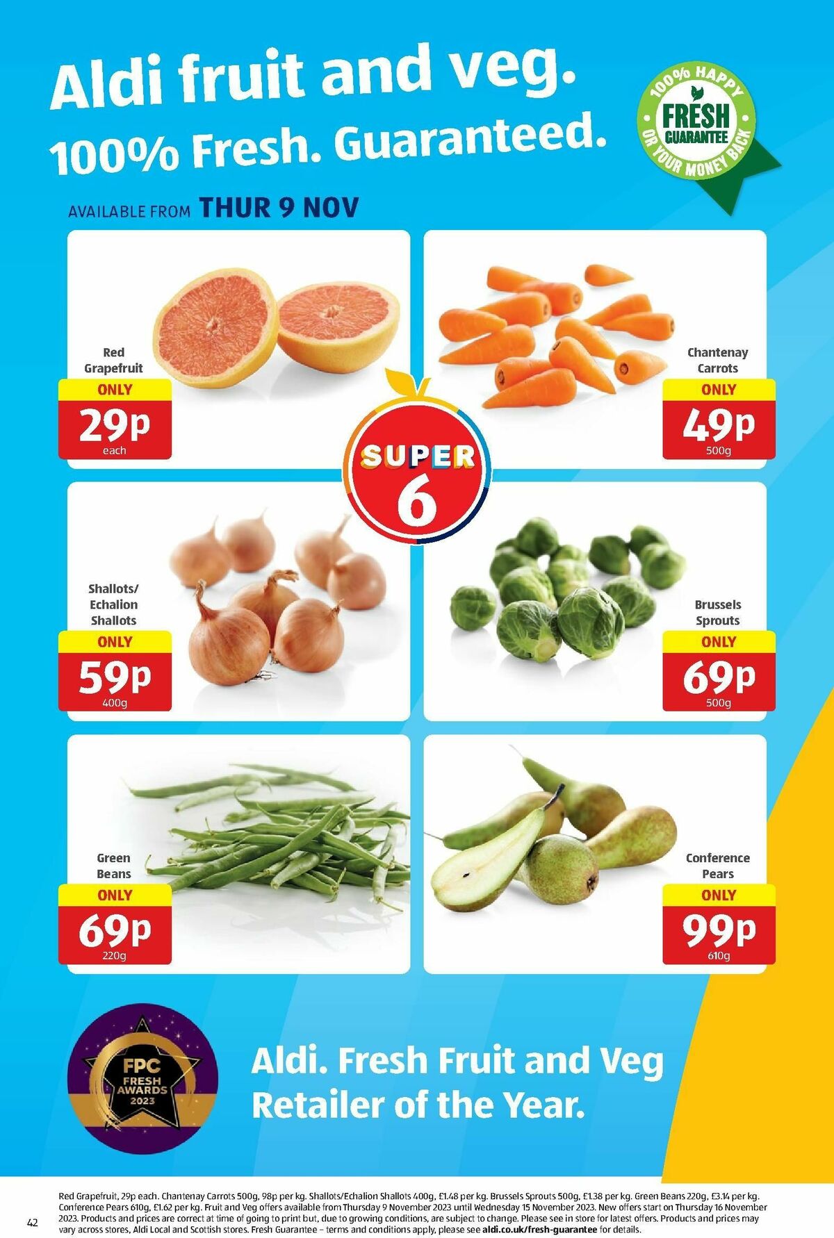 ALDI Offers from 6 November