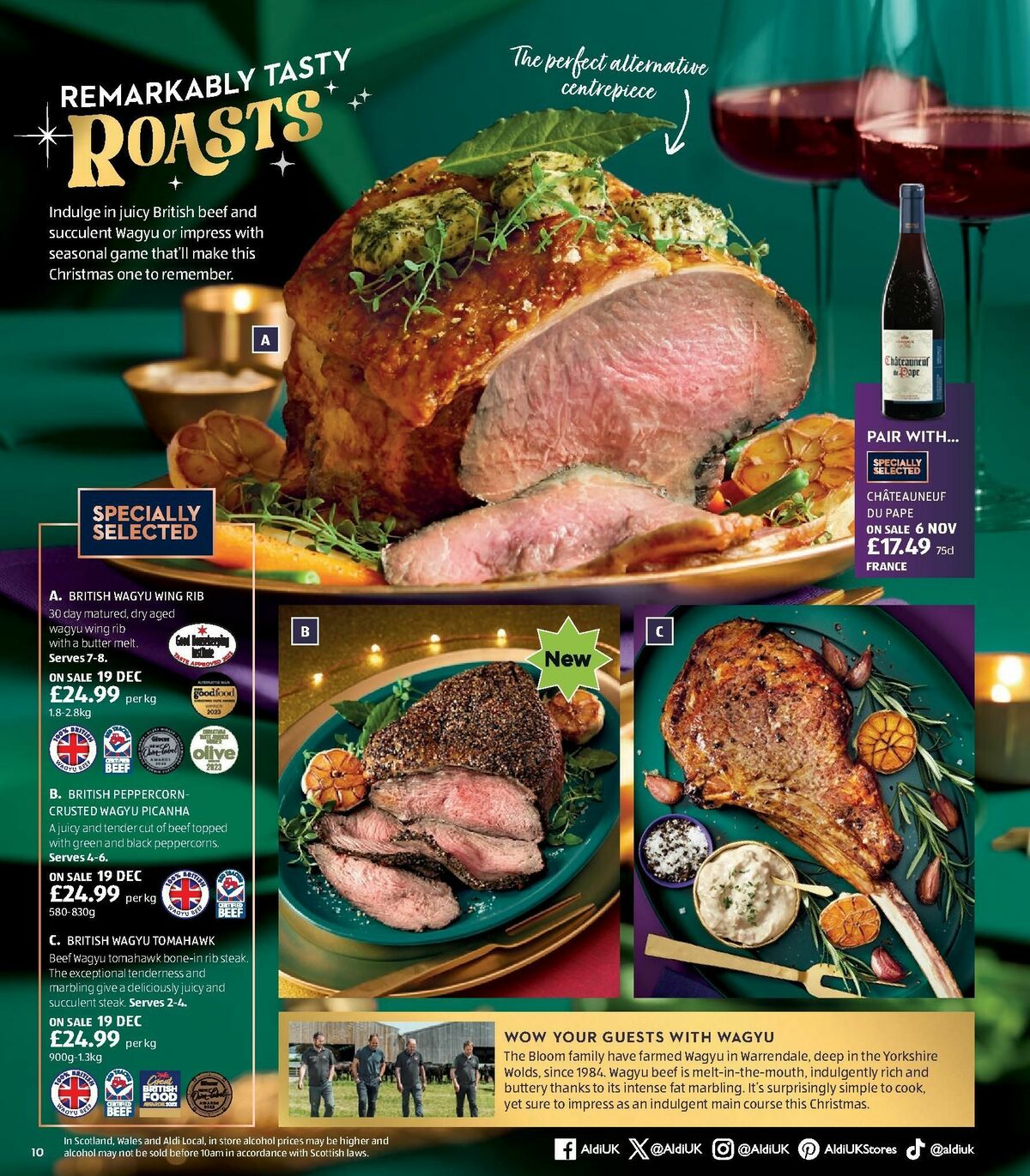 ALDI Christmas Brochure Offers from 7 November