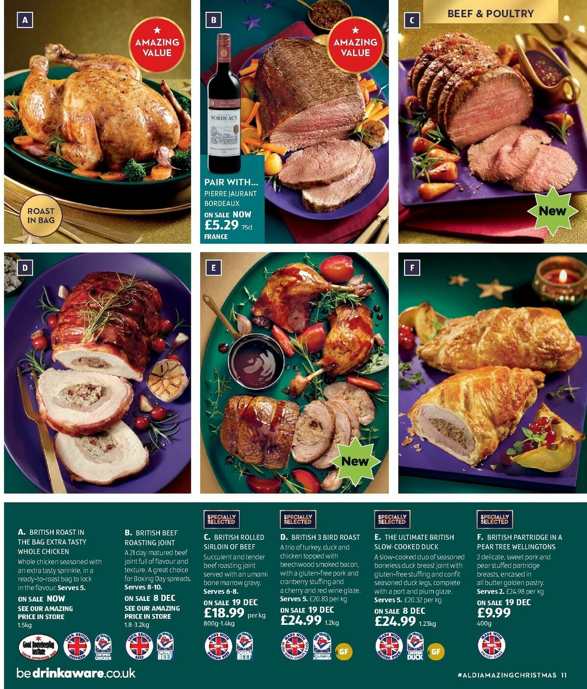 ALDI Christmas Brochure Offers from 7 November