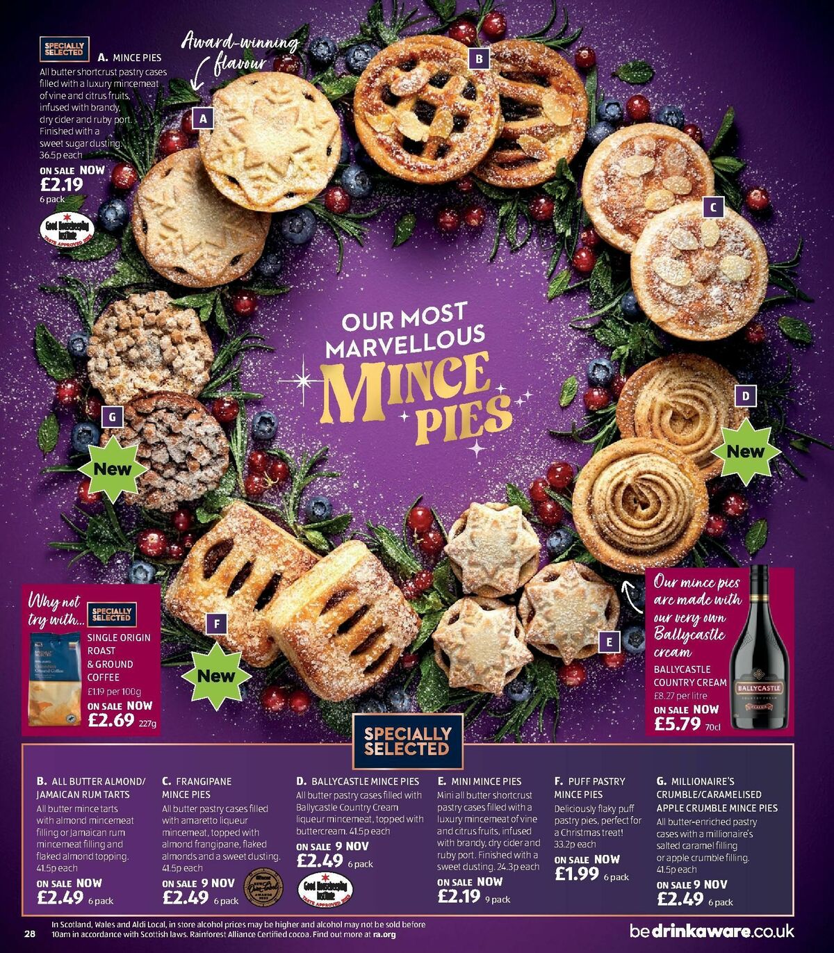 ALDI Christmas Brochure Offers from 7 November