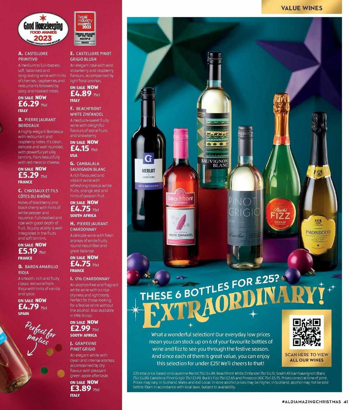 ALDI Christmas Brochure Offers from 7 November