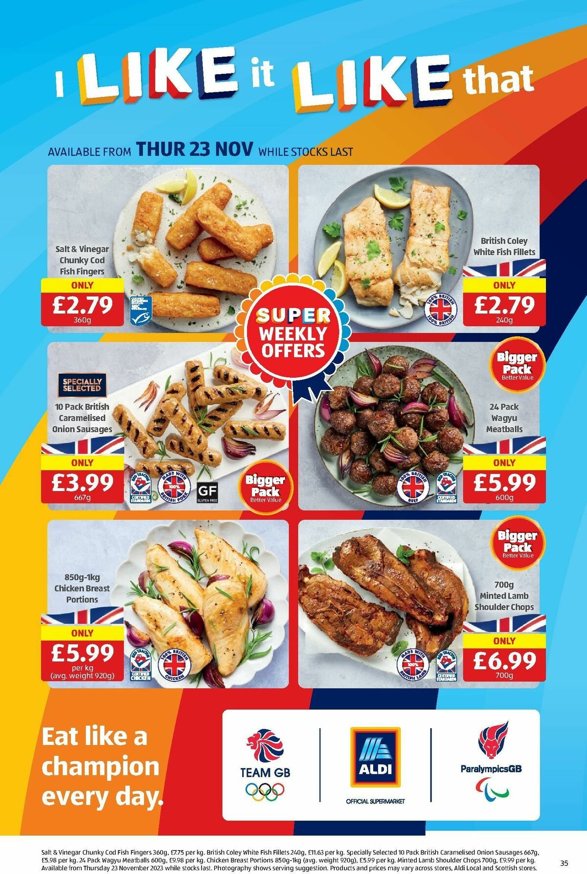 ALDI Offers from 20 November