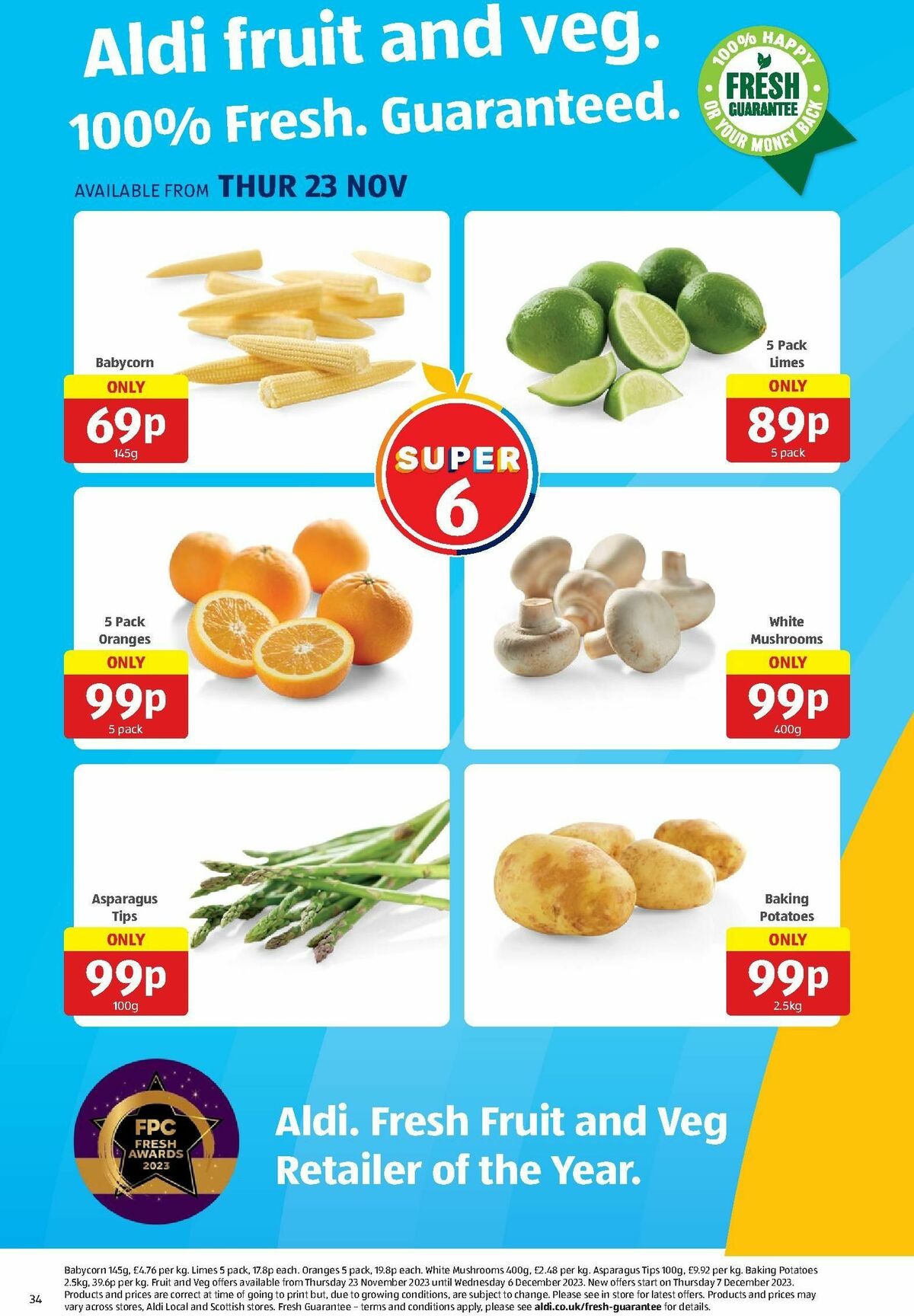 ALDI Scottish Offers from 20 November