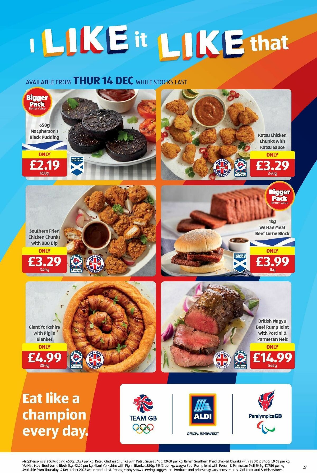 ALDI Scottish Offers from 11 December