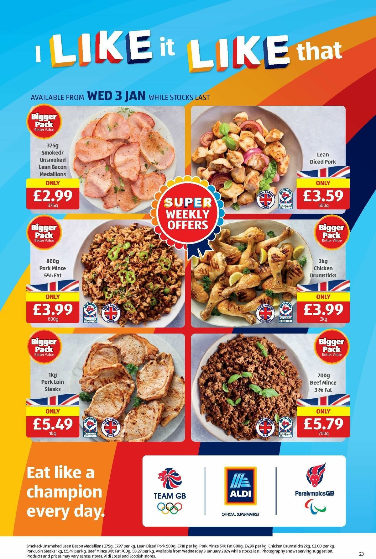 ALDI Offers from 1 January