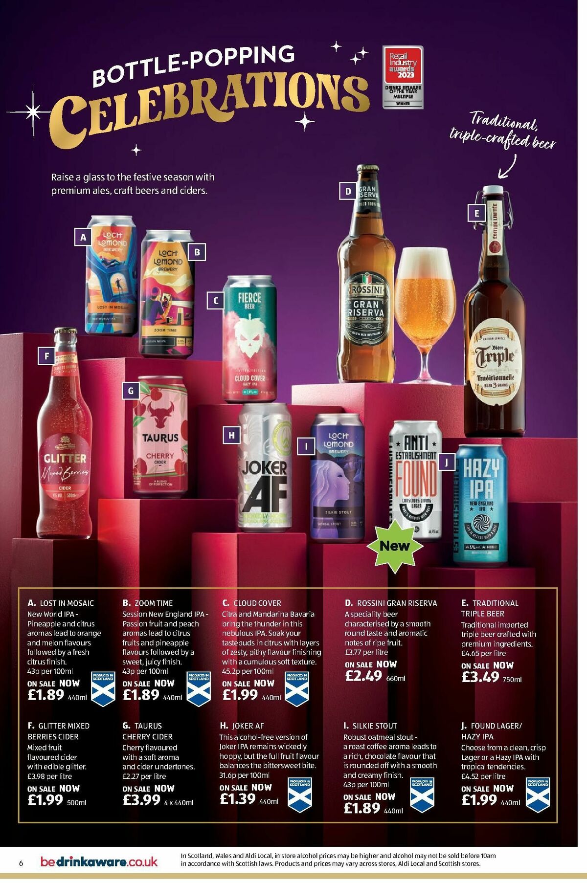 ALDI Scottish Offers from 1 January