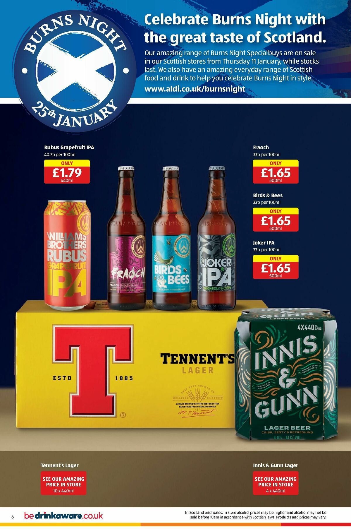 ALDI Scottish Offers from 8 January