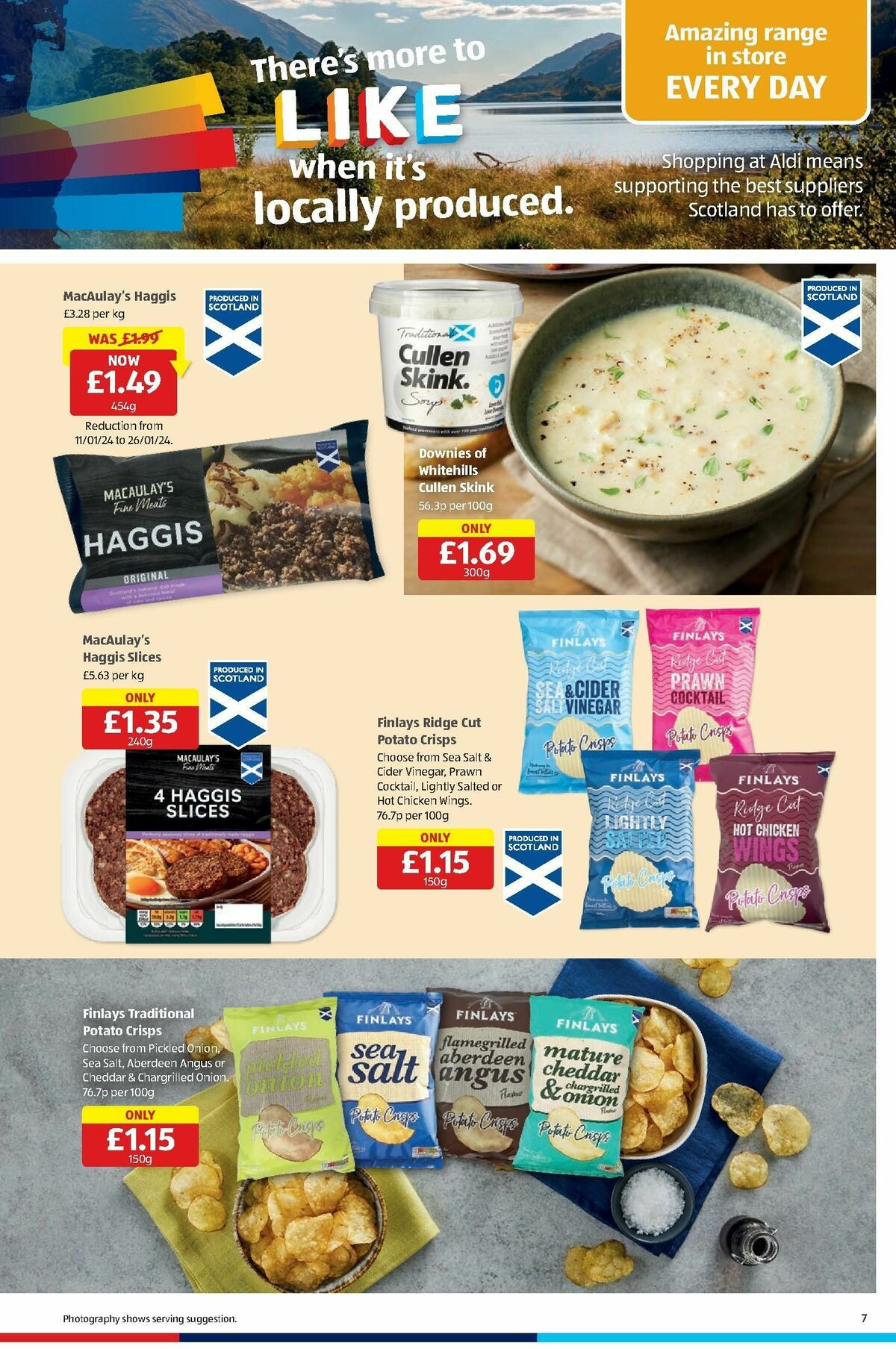 ALDI Scottish Offers from 8 January