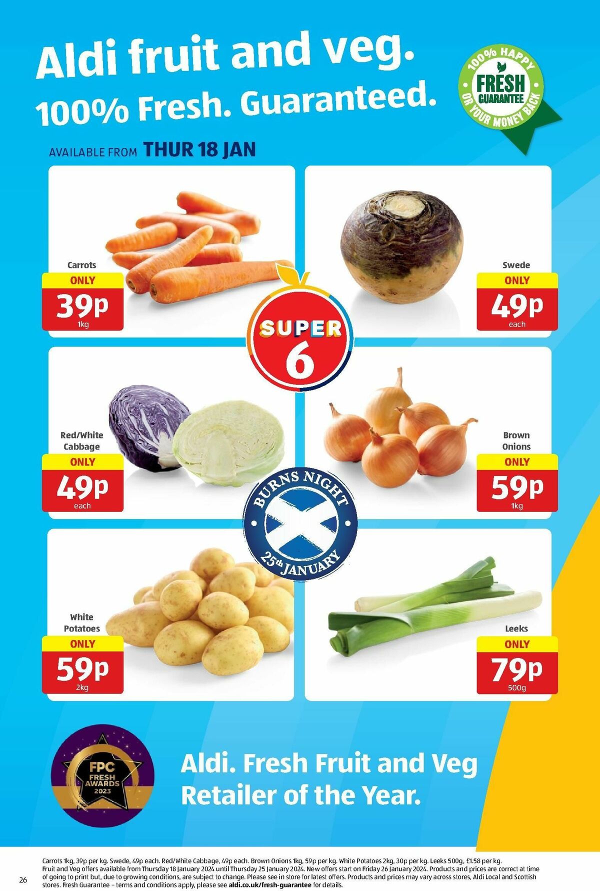 ALDI Scottish Offers from 15 January