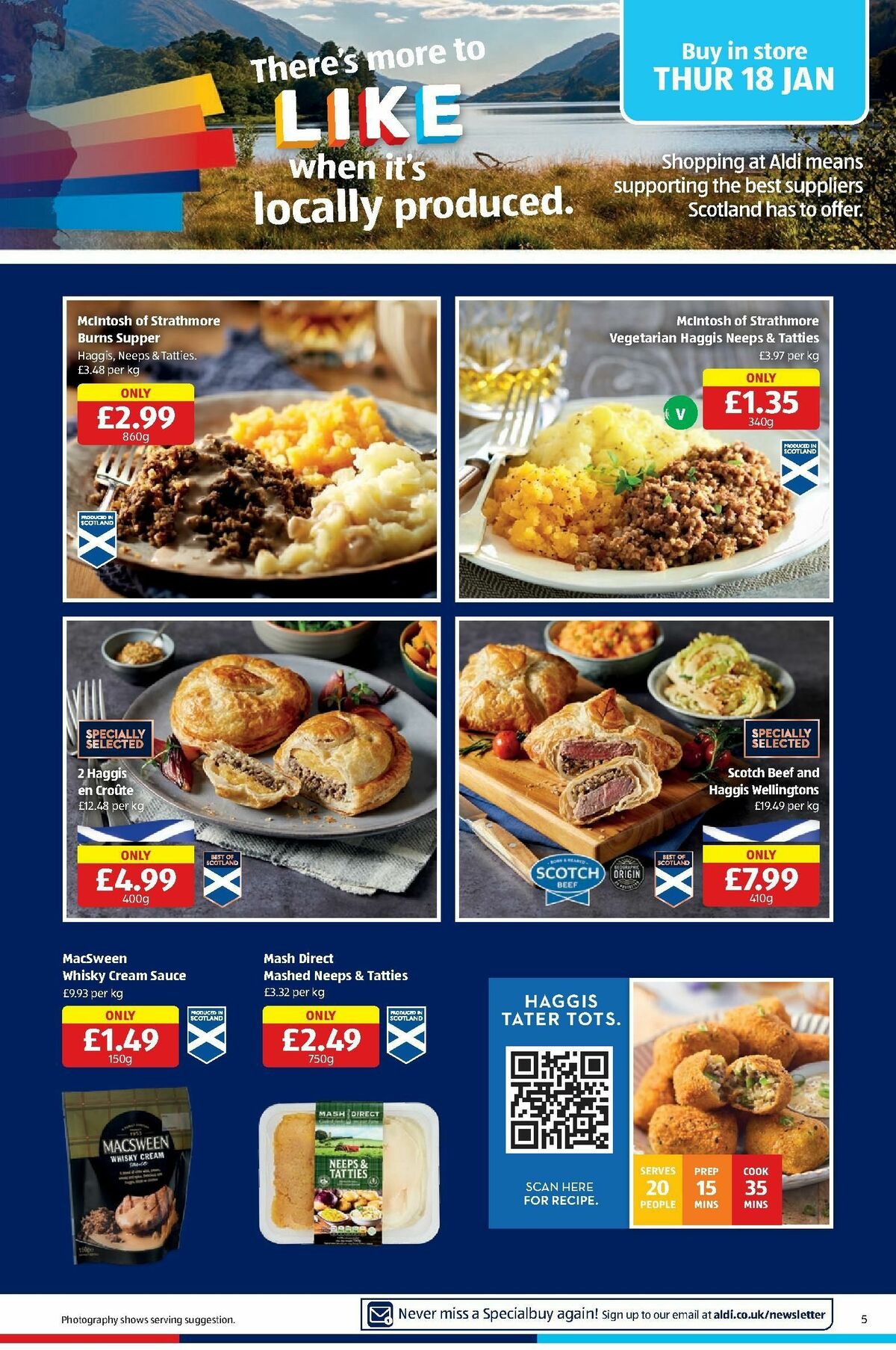 ALDI Scottish Offers from 15 January